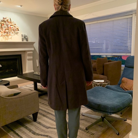 TALULA BABATON Grey Peacoat - Picture 2 of 5